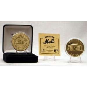  Shea Stadium New York Mets Gold Coin 