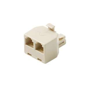  Black Point Products BT 069 2 Line T Adapter, Ivory