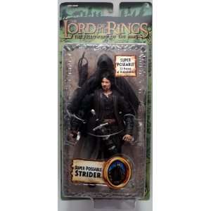  Lord Of The Rings FOTR Super Poseable Strider C8/9 Toys 