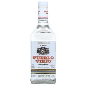  Pueblo Viejo Tequila Blanco 1 Liter Grocery & Gourmet 