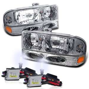   Xenon HID Kit+98 04 S10 Blazer Head Lights + Bumper Lights: Automotive