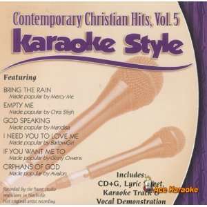  Daywind Karaoke Style CDG #3207   Contemporary Christian 