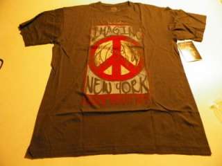NEW John Lennon Beatles Shirt Imagine Peace New York 1972 Peace Tour 