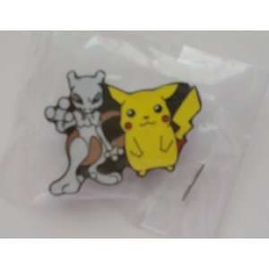  Cute Pikachu & Mew Metal Pin Badge: Everything Else
