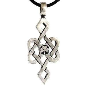 : Luck bound Amulet Celtic Pendant Necklace Charm Wicca Wiccan Pagan 