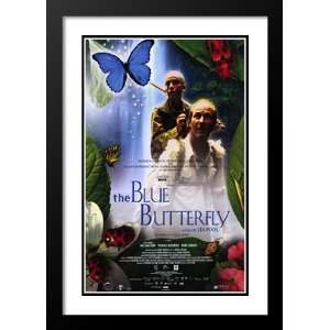 The Blue Butterfly 20x26 Framed and Double Matted Movie Poster   Style 