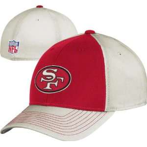   49ers Throwback Hat Vintage Structured Flex Hat