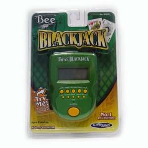    Virtual Blackjack Bee Brand Hand Held Travel Game Toys & Games