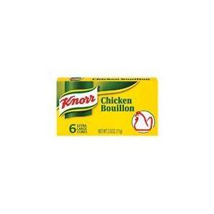 Chicken Flavored Bouillon, 6 Extra Large Cubes, 2.5 oz (71 g)  