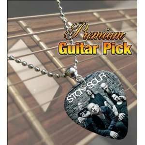  Stone Sour Premium Guitar Pick Necklace: Musical 