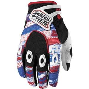   10 Gloves, Red/Blue, Primary Color: Red, Size: 2XL, 450920: Automotive