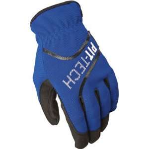    Fly Racing Pit Tech Lite Mechanics Gloves Blue 13: Automotive