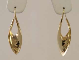 Michael Good Half Twist Earrings made in 18K yellow Gold  