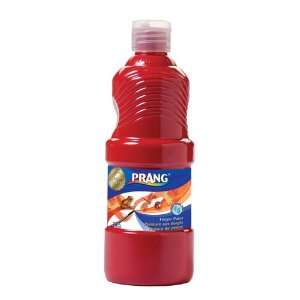  Prang Washable Finger Paint, 16 Ounce Bottle, Red (41601 