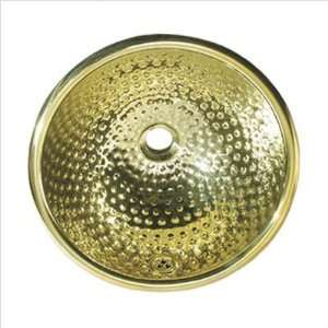   Ball Pein Hammered Textured Basin Finish: Polished Stainless Steel