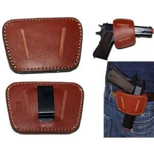  Undercover Police Gun Holster   Brown Leather Sports 
