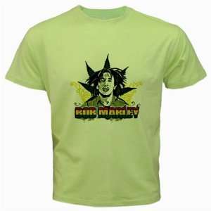  Bob Marley Band Music Green Color T shirt Logo IV Free 