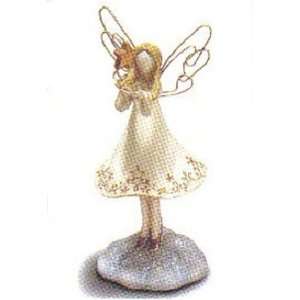  Bobbling Angel Figurine Holding Star: Home & Kitchen
