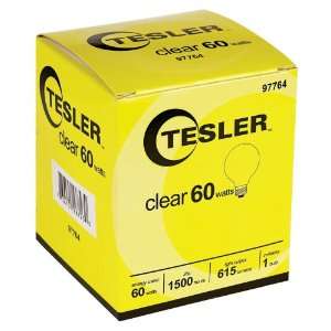  Tesler 60 Watt G25 Clear Glass Light Bulb