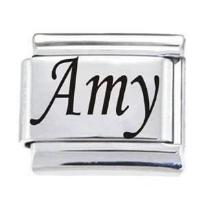  Body Candy Italian Charms Laser Nameplate   Amy Jewelry
