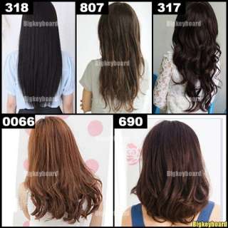 New One Piece Clip In Hair Extension Full Head  