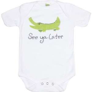  Organic Alligator Bodysuit Baby