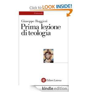 Prima lezione di teologia (Universale Laterza) (Italian Edition 