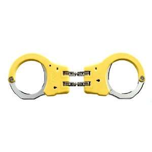  ASP Tactical Hinged Handcuffs   Yellow: Sports & Outdoors