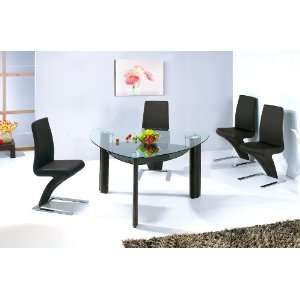  Manzini   Dining Room Set+6 Chairs: Home & Kitchen