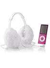 Earmuff Headphone   White NEW Great Gift For Her