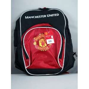 Manchester United Team Logo Backpack   001:  Sports 