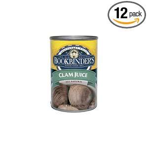 Bookbinders Clam Juice, 10.5 Ounce Cans (Pack of 12):  