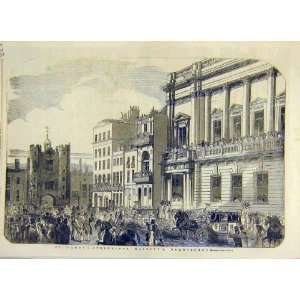  St JamesS Street London Queen Drawing Room Print 1853 
