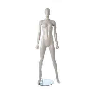  Standing Female Mannequin   Shiny Grey: Arts, Crafts 