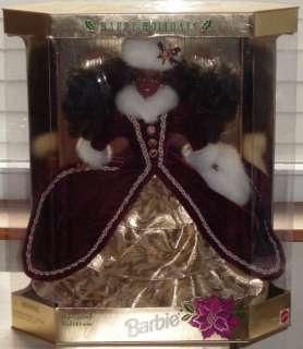 1996 Black Barbie Happy Holidays Special Edition New old stock  