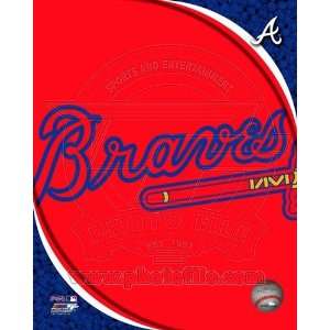  2011 Atlanta Braves Team Logo Finest LAMINATED Print 