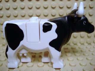 LEGO New Cow with Black Spots Pattern Complete Assembly  