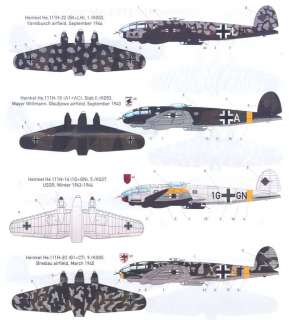 Authentic Decals 1/72 HEINKEL He 111 Bomber Late Vers  
