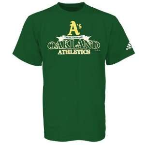   Oakland Athletics Green Bracket Buster T shirt