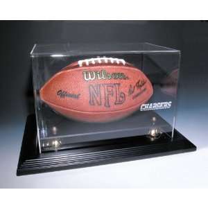   Nfl Zenith Football Display Case (Cherry) Sports & Outdoors