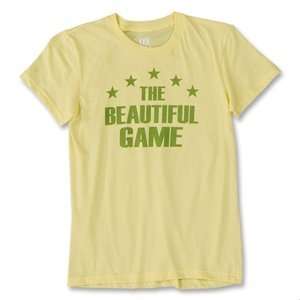   Womens Brazil Beautiful Game Soccer T Shirt