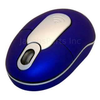 Mini USB Wireless Optical Mouse for Laptop   Blue  