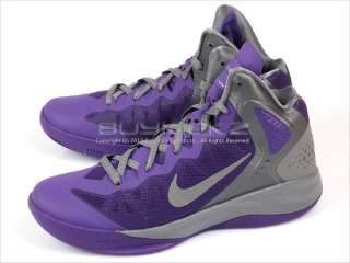 Nike Zoom Hyperenforcer PE Club Purple/Silver Cool Grey Lakers 2012 