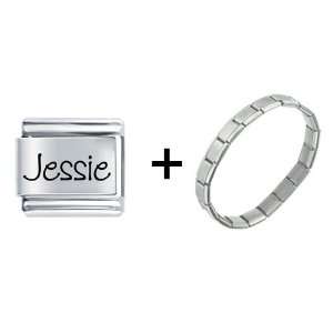  Name Jessie Italian Charm: Pugster: Jewelry