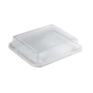  Hoffmaster Tree Free Clear PLA Lid for 38 oz. Container 
