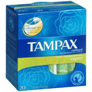  TAMPAX SUPER 20 EACH