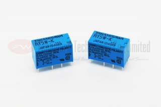 TAKAMISAWA RY5W K DPDT MINIATURE Relay,5VDC,1A x 100pcs  