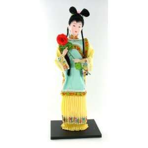  Geisha Girl Doll Asian Japanese Chinese Ornate