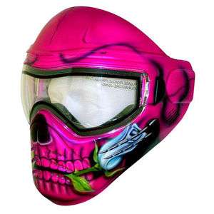 Save Phace Tagged Paintball Face Mask Pandora Hot Pink  