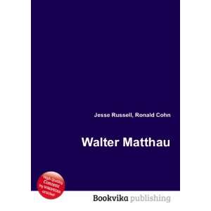  Walter Matthau Ronald Cohn Jesse Russell Books